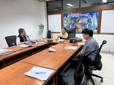 การประชุมปิดการตรวจสอบผลสัมฤทธิ์และประสิทธิภาพการดำเนินงาน ของสำนักงานส่งเสริมการปกครองท้องถิ่นจังหวัดสุพรรณบุรี