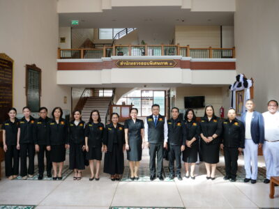 กรรมการตรวจเงินแผ่นดินและผู้ว่าการตรวจเงินแผ่นดินเข้าตรวจเยี่ยมและติดตามผลการปฏิบัติราชการ ณ สำนักงานการตรวจเงินแผ่นดินภูมิภาคที่ 3 (จังหวัดนครปฐม)