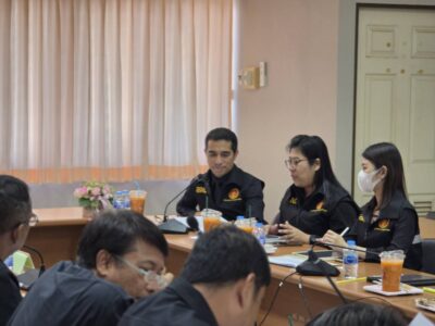การประชุมเปิดตรวจการตรวจสอบผลสัมฤทธิ์และประสิทธิภาพการดำเนินงาน องค์การบริหารส่วนจังหวัดนนทบุรี