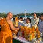 สำนักงานการตรวจเงินแผ่นดินภูมิภาคที่ 3 (จังหวัดนครปฐม) เข้าร่วมพิธีเจริญพระพุทธมนต์และทำบุญตักบาตร เนื่องในวันมาฆบูชา ประจำปี 2569 ณ พุทธมณฑล จังหวัดนครปฐม