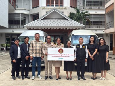 สำนักงานการตรวจเงินแผ่นดินภูมิภาคที่ 3 (จังหวัดนครปฐม) บริจาคครุภัณฑ์ให้แก่โรงเรียน